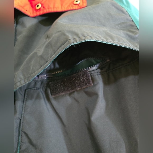 Vintage Columbia 3-in-1 Ski Coat Interchange Men's Large Navy Teal Zip in Jacket - Picture 5 of 14